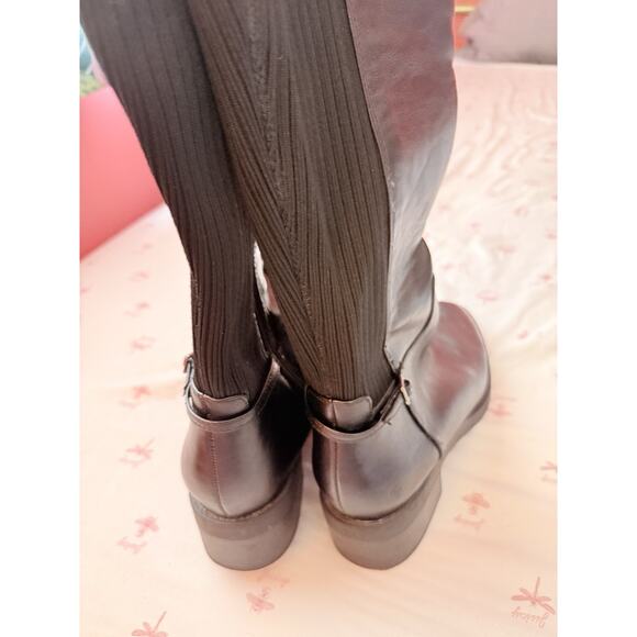 LifeStride Womens Bristol Black Knee-High Boots Shoes 9 Medium - Picture 2 of 5